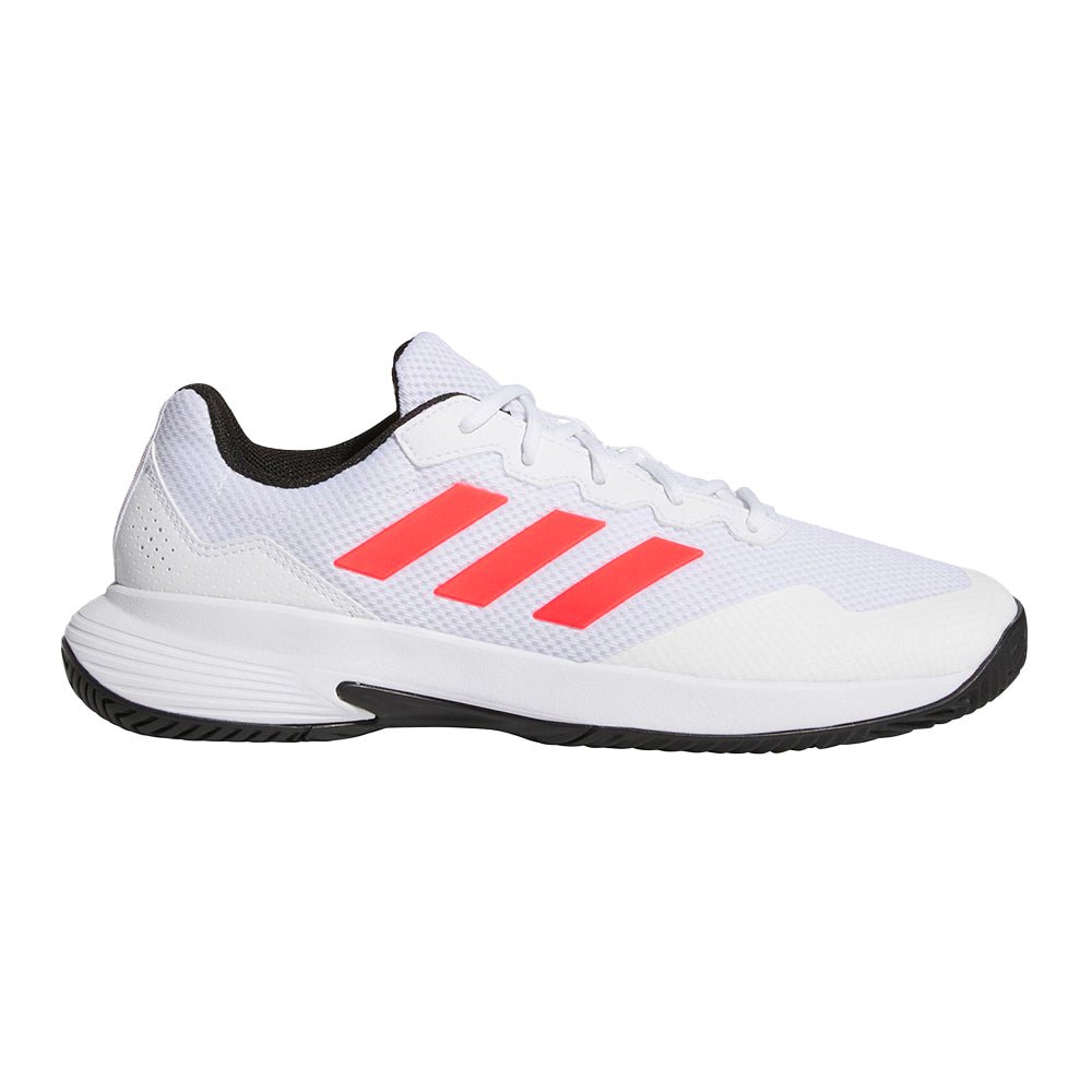 ADIDAS GAMECOURT 2M Men White/Lucid Red (Shoes)