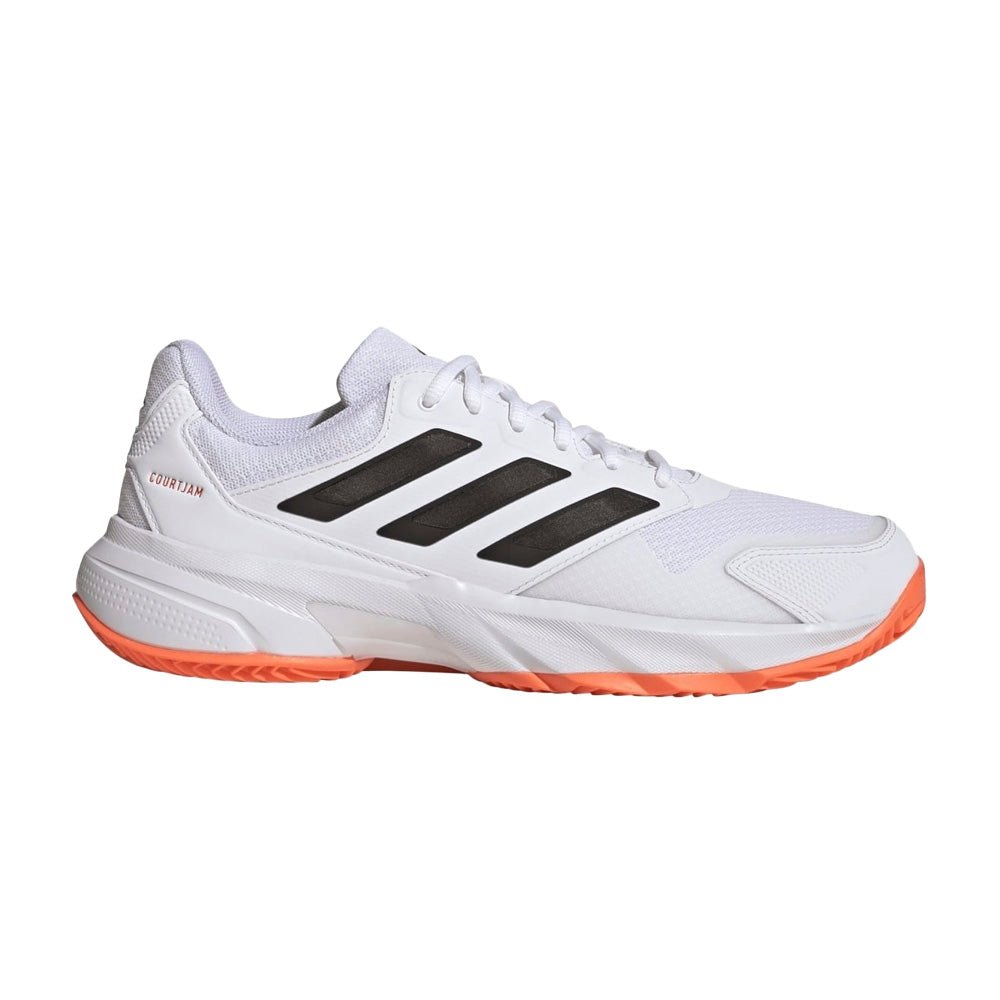 ADIDAS COURTJAM CONTROL 3 M Clay White/Orange SS26 (Shoes)