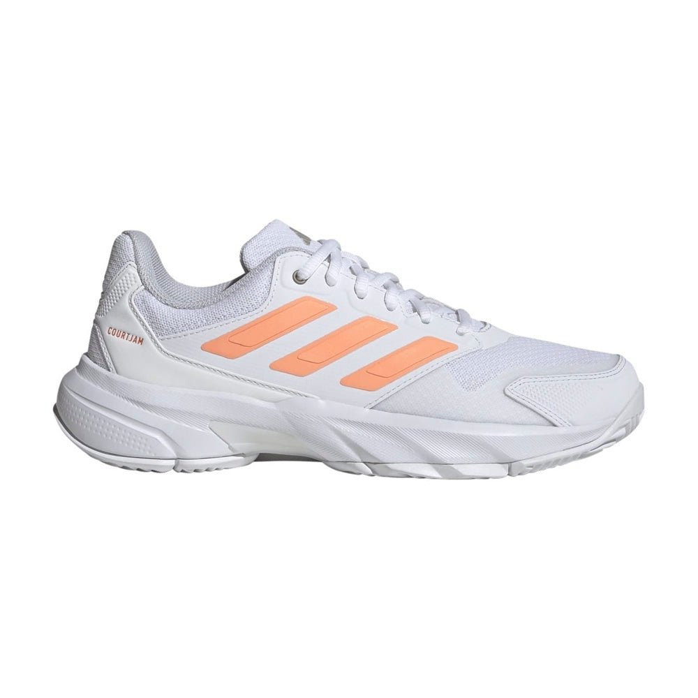 ADIDAS COURTJAM CONTROL 3 W White/Orange SS26 (Shoes)