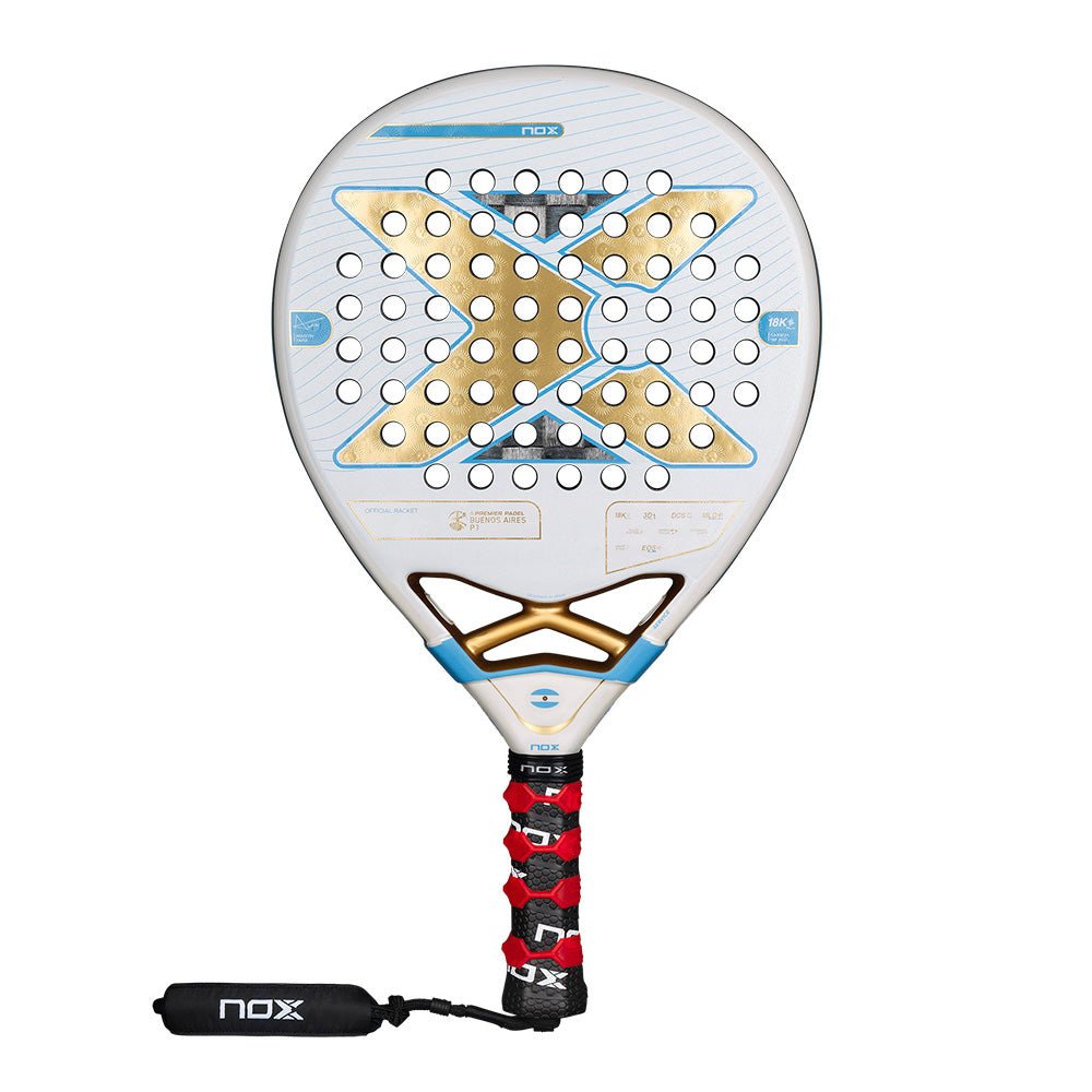 NOX AT10 GENIUS 18K Alum BUENOS AIRES Exclusive Edition AGUSTIN TAPIA 2025 (Racket)