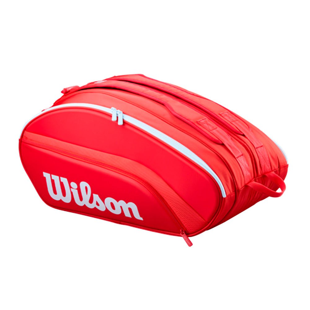 WILSON SUPER TOUR Padel Bag Red 2026 (Racket bag)