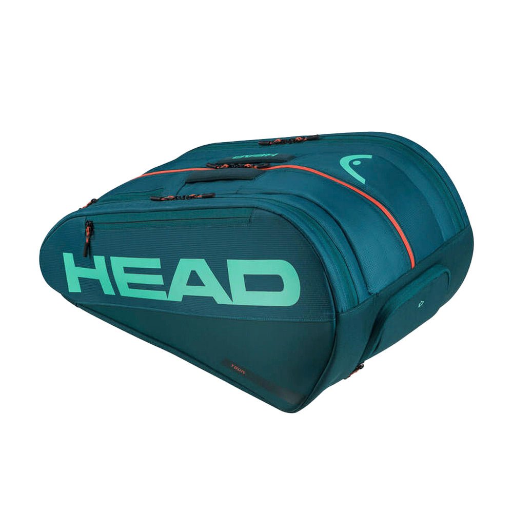 HEAD TOUR Padel Bag L 2026 Greeb/Orange (Racket bag)