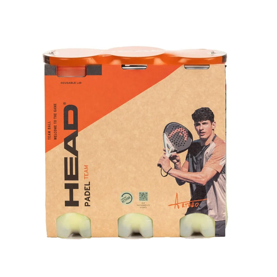 head padel team balls set
